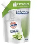 SAGROTAN Fl&uuml;ssigseife Nachf&uuml;ller 3030167 , 500 ml - Nachf&uuml;llbeutel, Aloe Vera