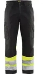 BLAKL&Auml;DER&reg; Warnschutz Bundhose 1564, schwarz/gelb 15641811 , 1 St&uuml;ck, Gr&ouml;&szlig;e: C44