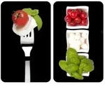 WENKO Universal Herdabdeckplatte, 2er Set 2521451100 , Design: Caprese