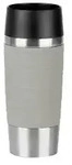 EMSA Travel Mug Waves Isolierbecher mit Quick-Press Verschluss N2010800 ,