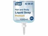 Tork Flüssigseife Hair & Body, mild, S1 kompatibel, Unisex 420601 , 1 Karton =...