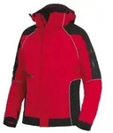 FHB&reg; Softshelljacke WALTER, rot/schwarz 78518 , 1 St&uuml;ck, Gr&ouml;&szlig;e: XS