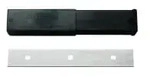 UNGER Premium Glasschaber Edelstahlklingen ENB15 , 1 Etui = 25 Klingen, Breite:...