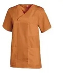 Leiber Schlupfkasack, kurzarm, unisex, orange 08/769/03-0 , Gr&ouml;&szlig;e: 0 (Damen 34/36 =