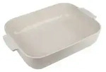 Peugeot Auflaufform APPOLIA Keramik rechteckig, 40 x 27 x 8,5 cm 60008 , Farbe: ecru