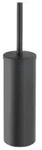 WENKO Bosio Black WC-Garnitur, geschlossene Form 24329100 , Farbe: schwarz / mattiert