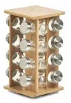 Zeller Gew&uuml;rzst&auml;nder, Bamboo, Set, 17-teilig 19639 , Ma&szlig;e ( L x B x H): ca. 18 x