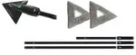 UNGER Stingray&reg; 330 OS Innenreinigungs-Set SRKO3 , 6-teiliges Set