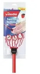 Vileda SuperMocio Microfibre & Power Wischmop, mit Stiel 158341 , 1 Packung = 1