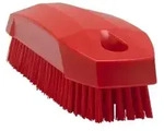 Vikan Handb&uuml;rste, schmal, hart 64404 , Farbe: rot