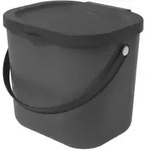 Rotho ALBULA Recycling M&uuml;llsystem, 6 Liter 1030308853 , Farbe: anthrazit