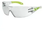uvex pheos s Schutzbrille, kratzfest, beschlagfrei 9192725 , Farbe: wei&szlig; / lime