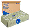 SCOTT® Kosmetiktücher, 2-lagig, weiß 8837 , 1 Karton = 21 Boxen á 100...