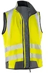 K&uuml;bler&reg; Warnschutz-Weste REFLECTIQ, warngelb/anthrazit 7207 8340 , 1 St&uuml;ck,