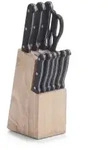Zeller Messerblock, 13-tlg. 24558 , Ma&szlig;e: 9 x 12 x 32,5 cm