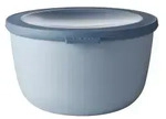 Mepal Frischhaltedose cirqula rund, 2000 ml 106214015700 , Farbe: blau, Nordic blue