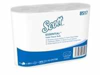 SCOTT® EssentialTM 600 Toilet Tissue Toilettenpapier 8517 , 1 Paket = 6 x 6...