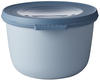 Mepal Frischhaltedose cirqula rund, 500 ml 106206015700 , Farbe: blau, Nordic blue