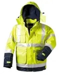 elysee&reg; Warnschutz Jacke 2-in-1 BENJAMIN, gelb/marine 1 St&uuml;ck, Gr&ouml;&szlig;e: S