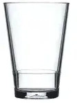 Mepal Flow Glas aus SAN-Kunststoff, transparent 106080453100 , Volumen: 275 ml