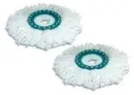 LEIFHEIT Clean Disc Mop Ersatzkopf 52094 , 2er Set