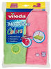 Vileda Colors Microfaser Bodentuch 151285 , 1 Packung = 2 Stück