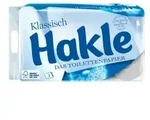 Hakle&reg; Klassisch Wei&szlig;, Toilettenpapier 10117 , 1 Packung = 24 Rollen zu je 150