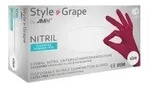 Style Grape Nitrilhandschuhe, puderfrei, bordeaux 01186-S , 1 Packung = 100...