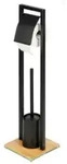 WENKO WC-B&uuml;rstenhalter Bambusa, inkl. Toilettenb&uuml;rste 24751100 , 1 B&uuml;rstenhalter,