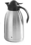 HENDI Isolierkanne mit Druckknopfkappe, &empty; 14,5 cm 446706 , Volumen: 2 Liter
