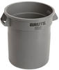 Rubbermaid Abfallbehälter BRUTE®, grau FG261000GRAY , Volumen: 38 Liter
