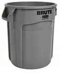 Rubbermaid Abfallbeh&auml;lter BRUTE&reg;, grau FG261000GRAY , Volumen: 38 Liter