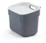 CURVER READY TO COLLECT Biom&uuml;lleimer, 5 Liter 252032 , Farbe: Dunkelgrau