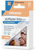 Lifemed® Pflaster-Strips Zinkbox, halbtransparent 99022 , 1 Box = 40 Stück