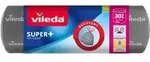 Vileda SUPER+ M&uuml;llbeutel, 30 Liter, mit Zugband 171448 , 1 Rolle = 15 Beutel