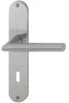 HOPPE Langschildgarnitur Stock.E1140Z/302 VA F69 OB 72mm DIN L/R - 3042724