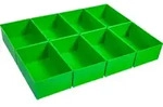 BS Systems 8x Insetbox D3 gr&uuml;n - 6000001713