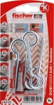 Fischer 535223, Fischer 4x DUOPOWER 8X40 RH mit Rundhaken - 535223