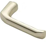 HOPPE T&uuml;rdr&uuml;ckerlochteil London 113H Alu.F2/neusilberfarbig 4-KT.10mm DIN L/R -