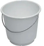 Lockweiler Eimer 20 l Polyethylen wei&szlig; - 101022001