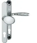 HOPPE Profilt&uuml;rgarnitur NY 76G/3346/1810 Alu.F1 PZ f.TS 67-72mm - 3257469