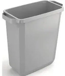 Wertstoffsammler 60l H600xB590xT282mm grau o.Einwurfklappe o.Deckel DURABLE