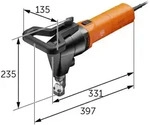 Fein Knabber BLK 5.0 E inkl. Zubeh&ouml;r im Koffer - 72324761000