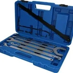 BRILLIANT TOOLS L&uuml;fter-Naben-Schl&uuml;ssel-Satz 11tlg. - BT521250