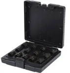 KS TOOLS 1/2" 12-kant-Kraft-Stecknuss-Satz kurz 13tlg. - 515.0900