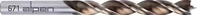 alpen 0067101250100, Spiralbohrer TIMBER TWIST D.12,5mm Gesamt-L.151mm ALPEN