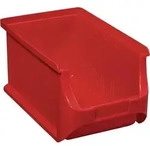 Sichtlagerkasten Profi-Plus L235xB150xH125mm PP rot ALLIT