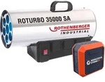 ROTHENBERGER Industrial Heizkanone ROTURBO 35000SA mit Piezo inkl. Bluetooth