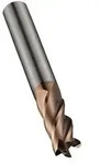 Schaftfr&auml;ser S766 D.10mm Gesamt-L.72mm Schneiden-L.22mm HM TiSiN Z.4