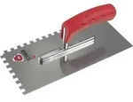 Gl&auml;ttekelle L.280mm B.130mm Zahn 8x8 rostfr.m.Softheft VA S.0,7mm SCHWAN